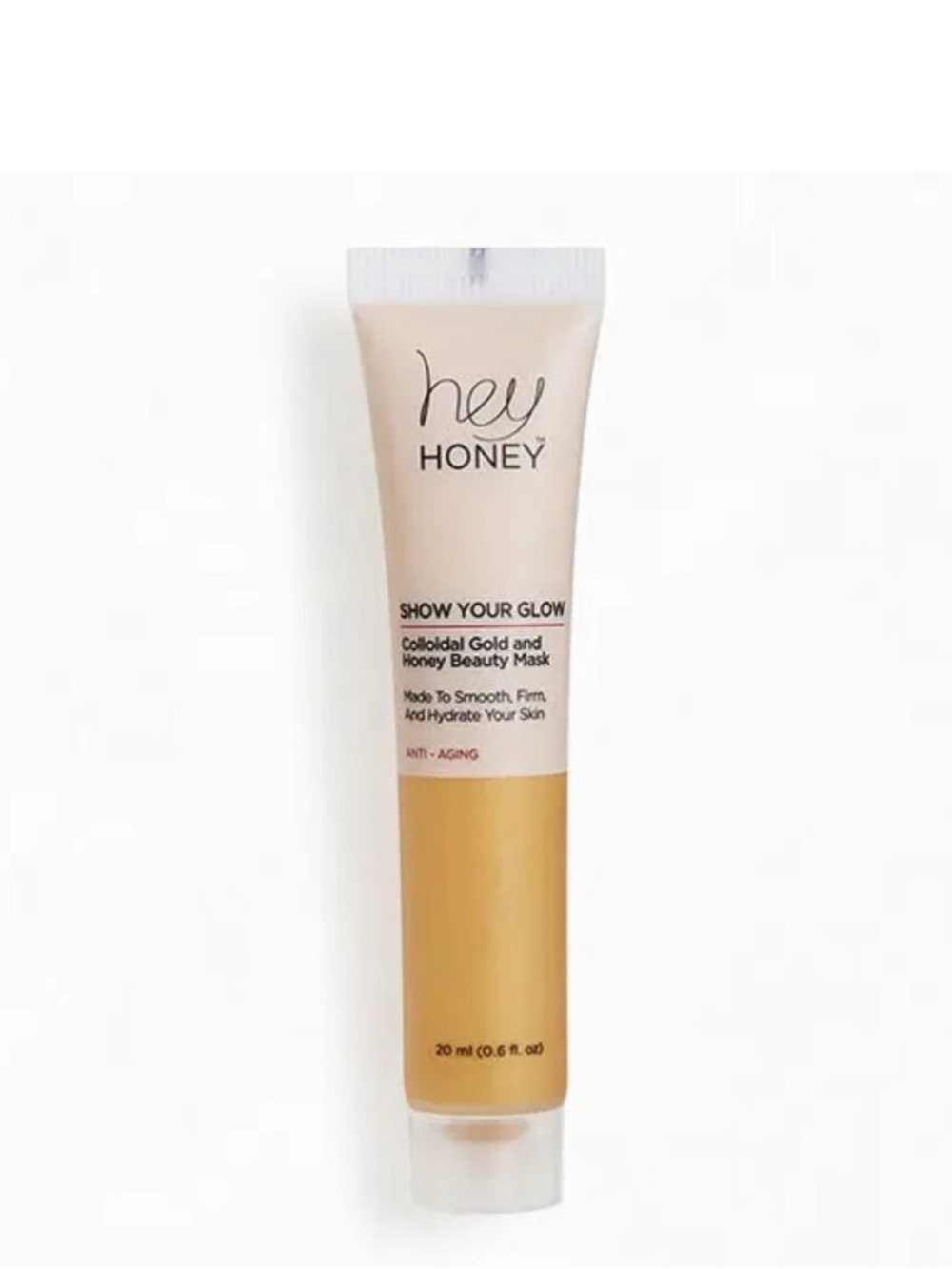 HEY HONEY Show Your Glow - Colloidal Gold & Honey Beauty Mask 20mL